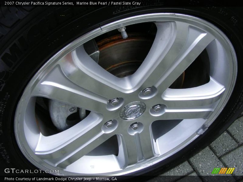 Marine Blue Pearl / Pastel Slate Gray 2007 Chrysler Pacifica Signature Series