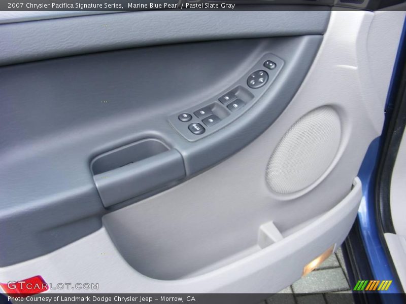 Marine Blue Pearl / Pastel Slate Gray 2007 Chrysler Pacifica Signature Series