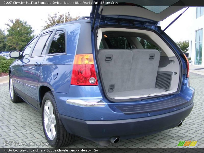 Marine Blue Pearl / Pastel Slate Gray 2007 Chrysler Pacifica Signature Series