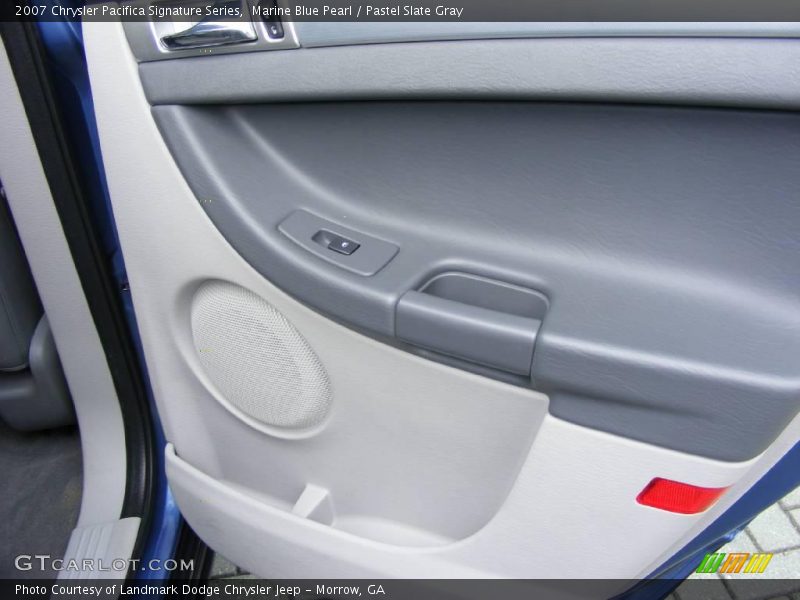 Marine Blue Pearl / Pastel Slate Gray 2007 Chrysler Pacifica Signature Series