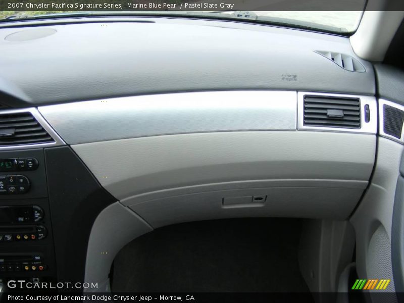 Marine Blue Pearl / Pastel Slate Gray 2007 Chrysler Pacifica Signature Series