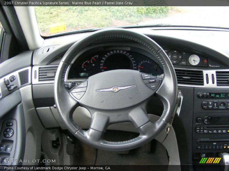 Marine Blue Pearl / Pastel Slate Gray 2007 Chrysler Pacifica Signature Series
