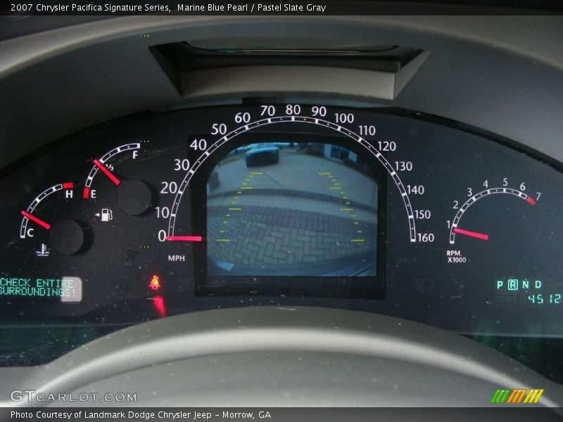 Marine Blue Pearl / Pastel Slate Gray 2007 Chrysler Pacifica Signature Series