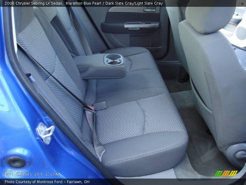 Marathon Blue Pearl / Dark Slate Gray/Light Slate Gray 2008 Chrysler Sebring LX Sedan
