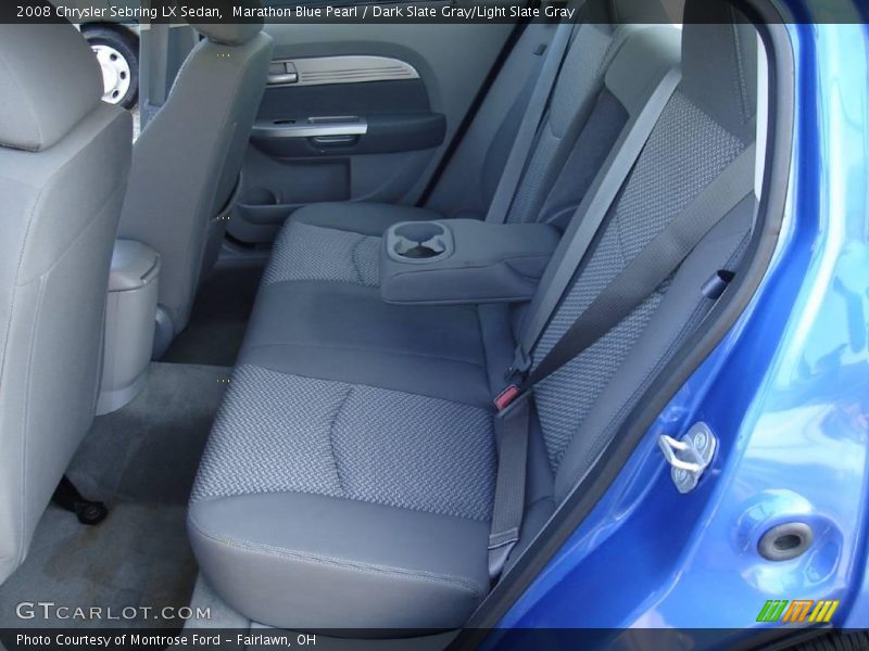 Marathon Blue Pearl / Dark Slate Gray/Light Slate Gray 2008 Chrysler Sebring LX Sedan