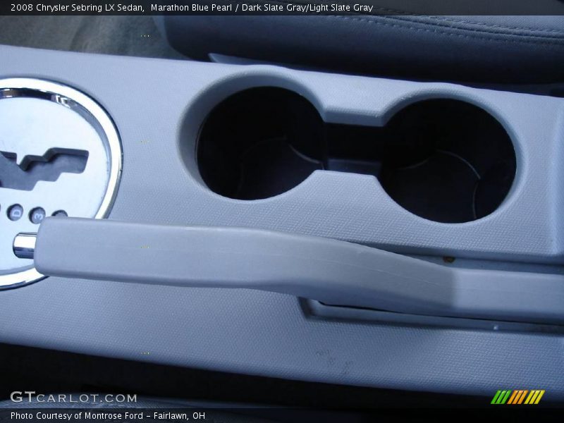 Marathon Blue Pearl / Dark Slate Gray/Light Slate Gray 2008 Chrysler Sebring LX Sedan