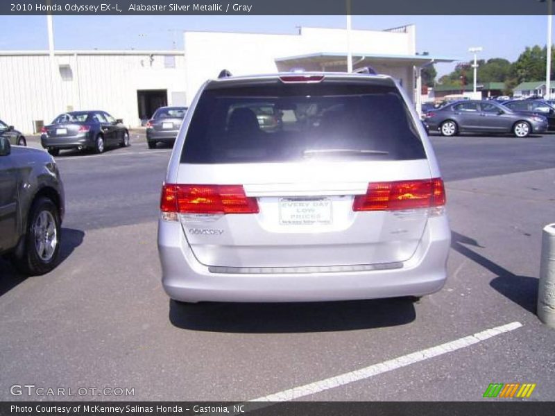 Alabaster Silver Metallic / Gray 2010 Honda Odyssey EX-L