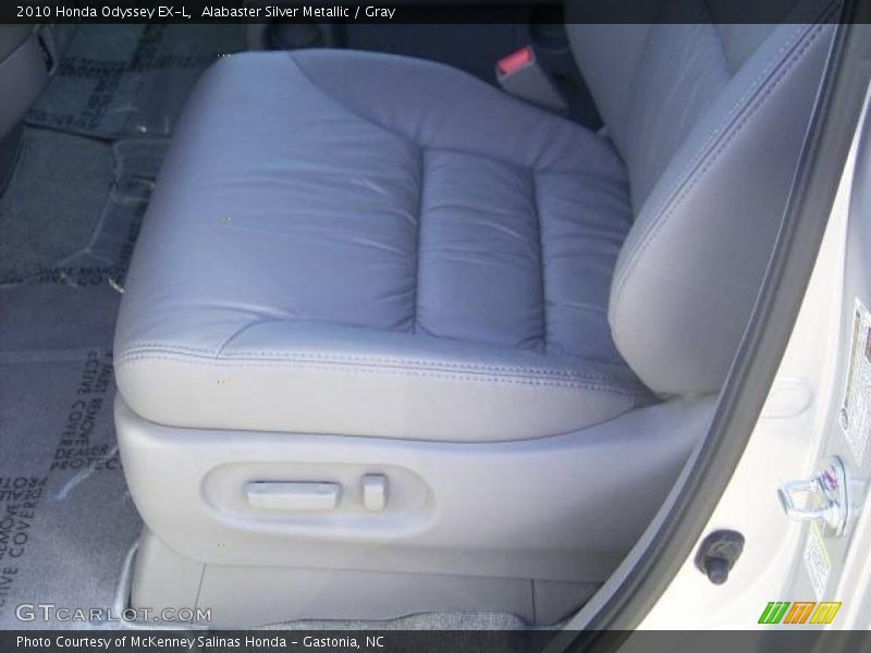 Alabaster Silver Metallic / Gray 2010 Honda Odyssey EX-L
