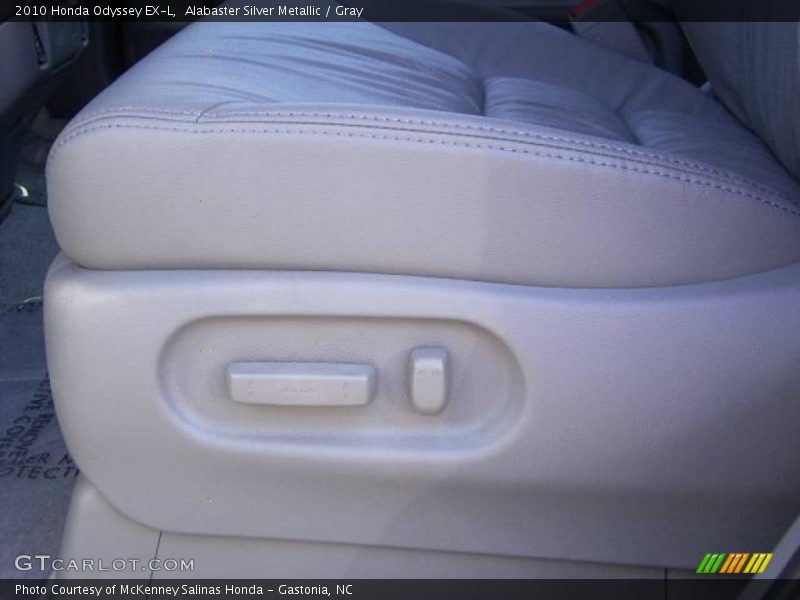 Alabaster Silver Metallic / Gray 2010 Honda Odyssey EX-L