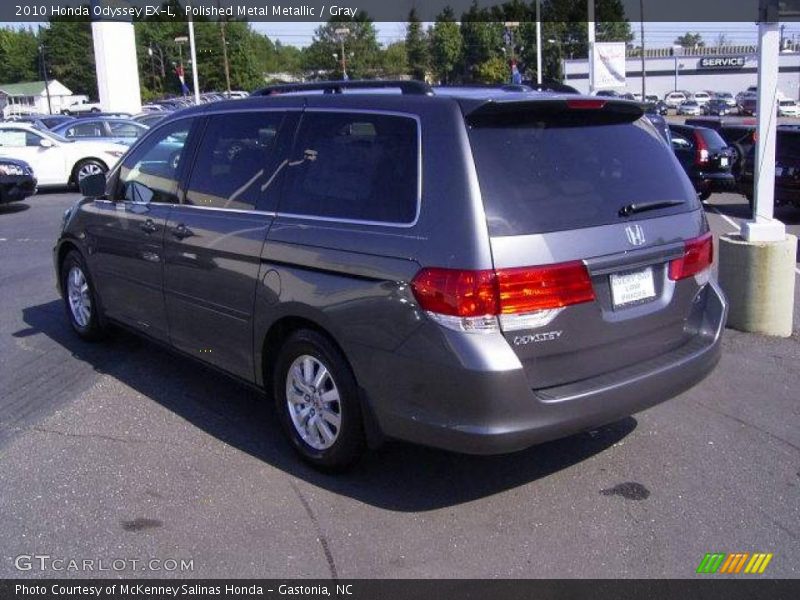 Polished Metal Metallic / Gray 2010 Honda Odyssey EX-L
