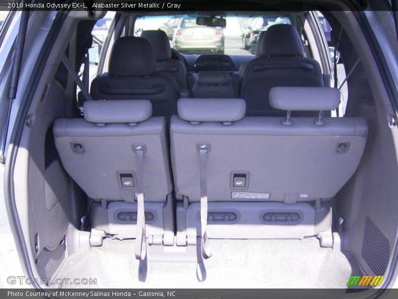 Alabaster Silver Metallic / Gray 2010 Honda Odyssey EX-L