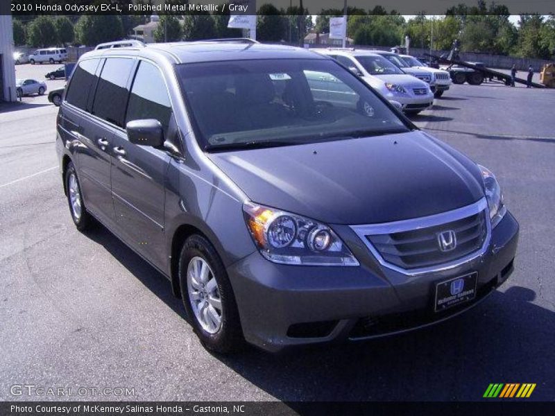 Polished Metal Metallic / Gray 2010 Honda Odyssey EX-L