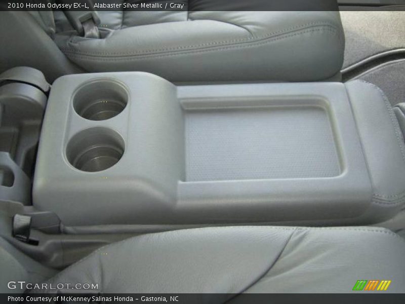 Alabaster Silver Metallic / Gray 2010 Honda Odyssey EX-L