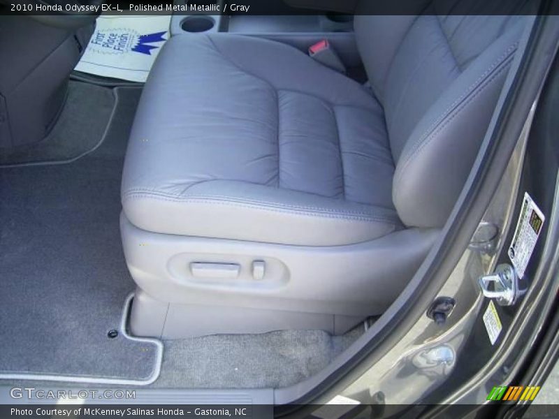Polished Metal Metallic / Gray 2010 Honda Odyssey EX-L