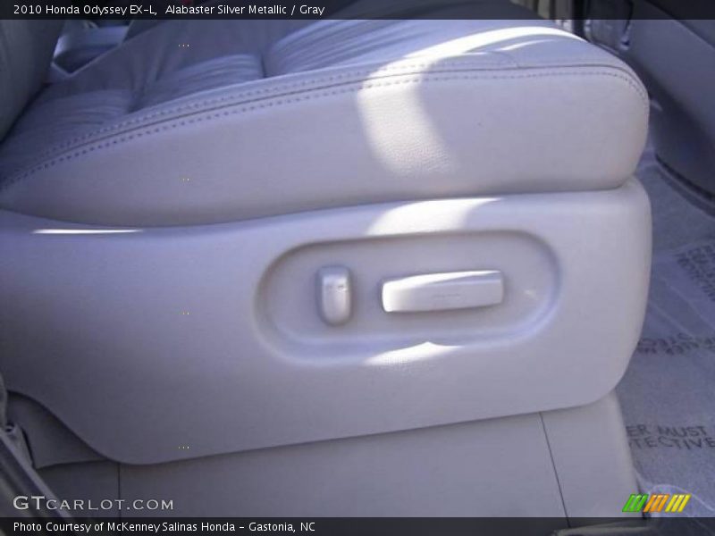 Alabaster Silver Metallic / Gray 2010 Honda Odyssey EX-L