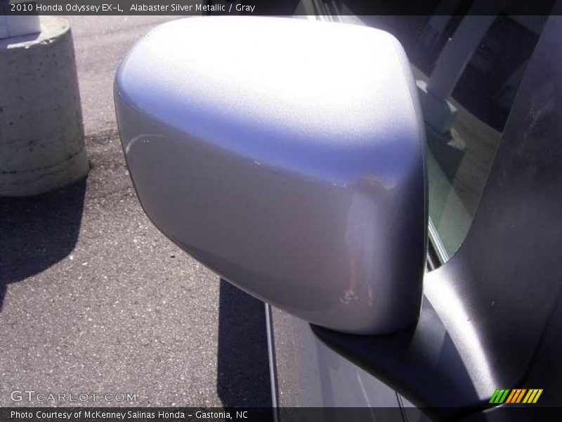 Alabaster Silver Metallic / Gray 2010 Honda Odyssey EX-L