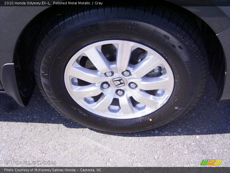 Polished Metal Metallic / Gray 2010 Honda Odyssey EX-L