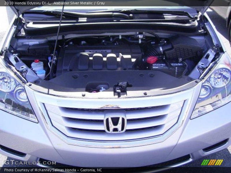 Alabaster Silver Metallic / Gray 2010 Honda Odyssey EX-L