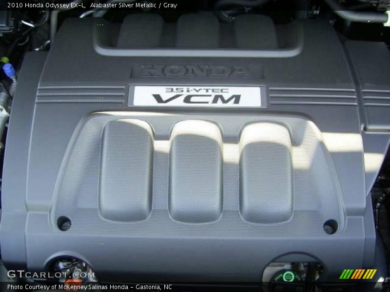 Alabaster Silver Metallic / Gray 2010 Honda Odyssey EX-L