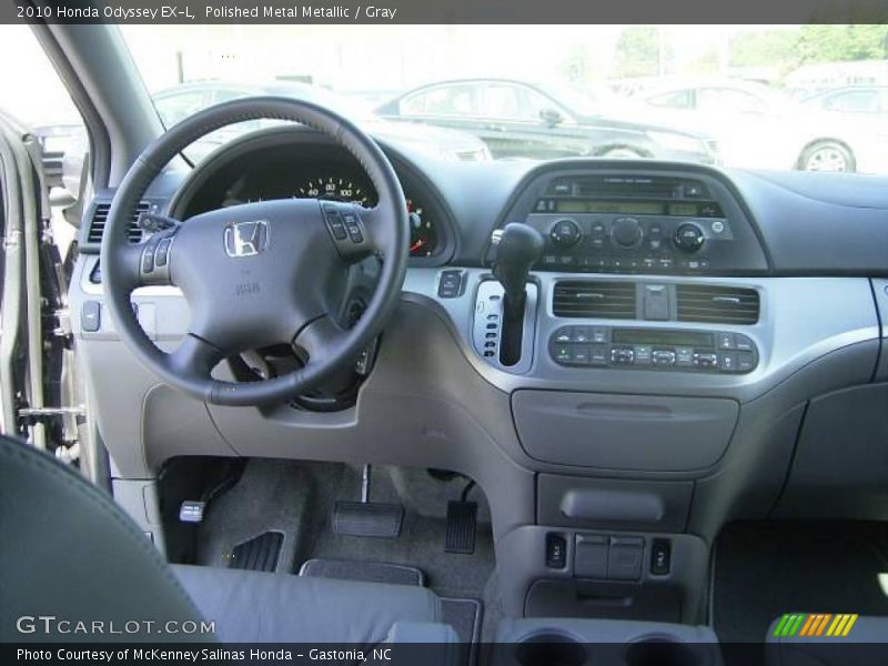 Polished Metal Metallic / Gray 2010 Honda Odyssey EX-L