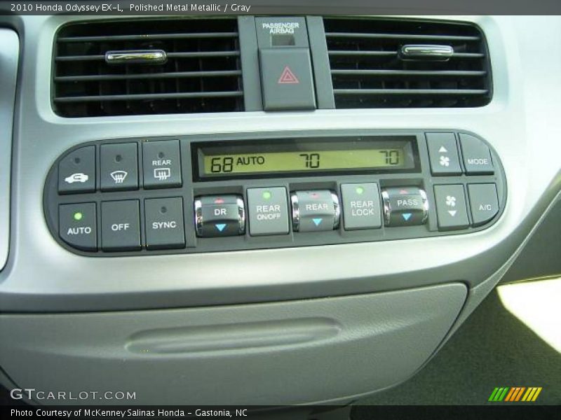 Polished Metal Metallic / Gray 2010 Honda Odyssey EX-L