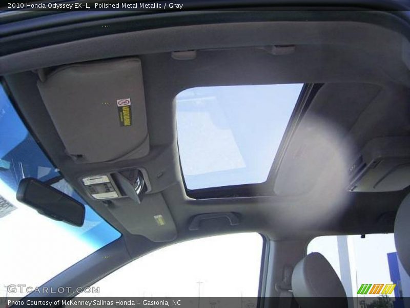 Polished Metal Metallic / Gray 2010 Honda Odyssey EX-L