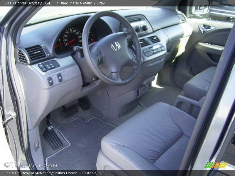 Polished Metal Metallic / Gray 2010 Honda Odyssey EX-L