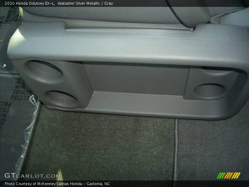 Alabaster Silver Metallic / Gray 2010 Honda Odyssey EX-L