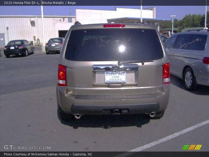 Mocha Metallic / Beige 2010 Honda Pilot EX-L