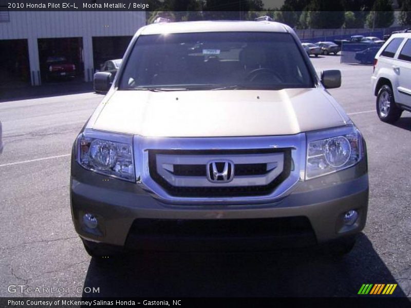 Mocha Metallic / Beige 2010 Honda Pilot EX-L