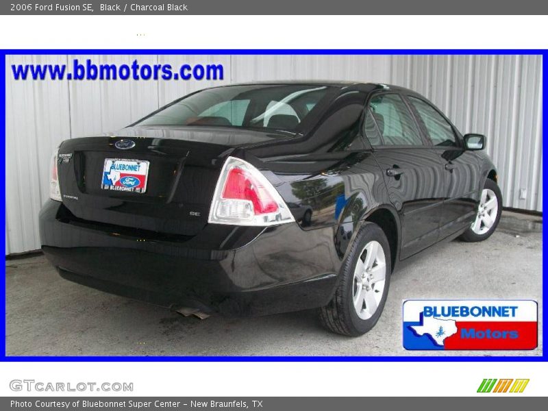 Black / Charcoal Black 2006 Ford Fusion SE