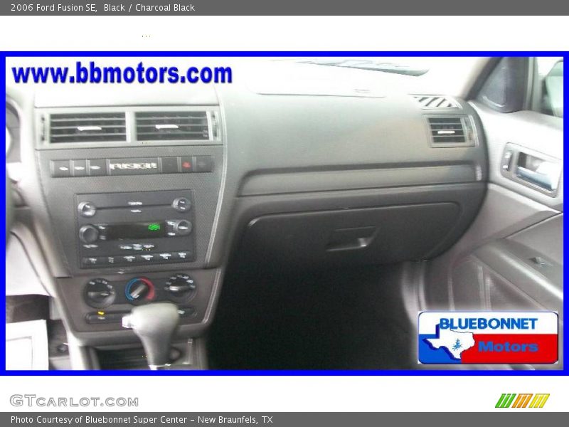 Black / Charcoal Black 2006 Ford Fusion SE