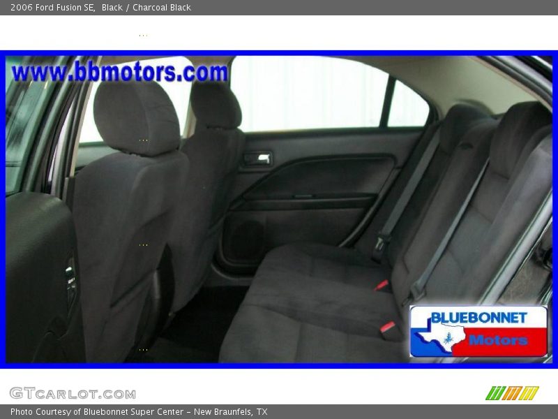 Black / Charcoal Black 2006 Ford Fusion SE