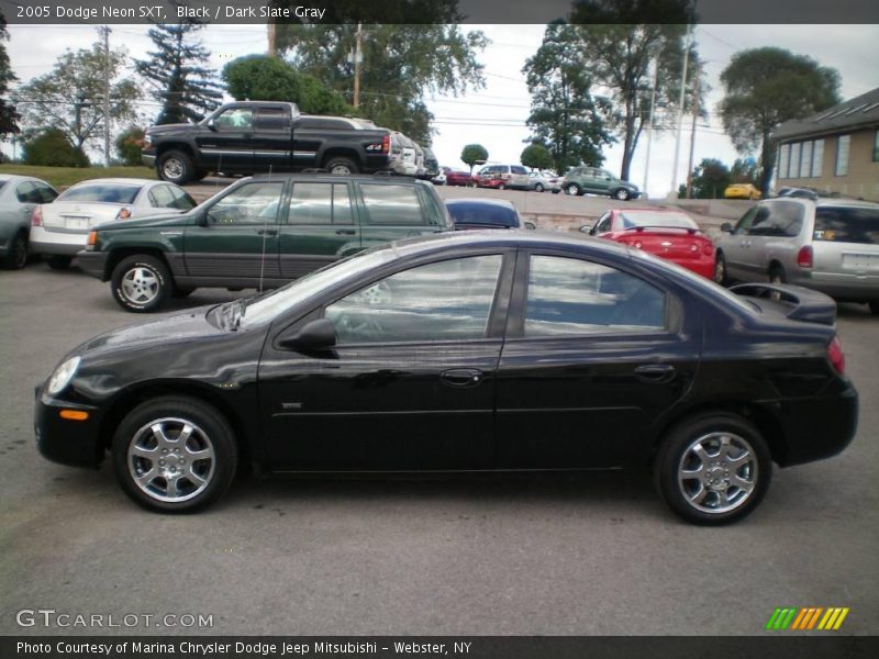 Black / Dark Slate Gray 2005 Dodge Neon SXT