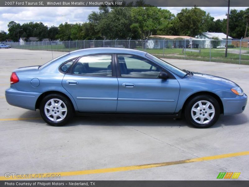 Windveil Blue Metallic / Medium/Dark Flint 2007 Ford Taurus SE