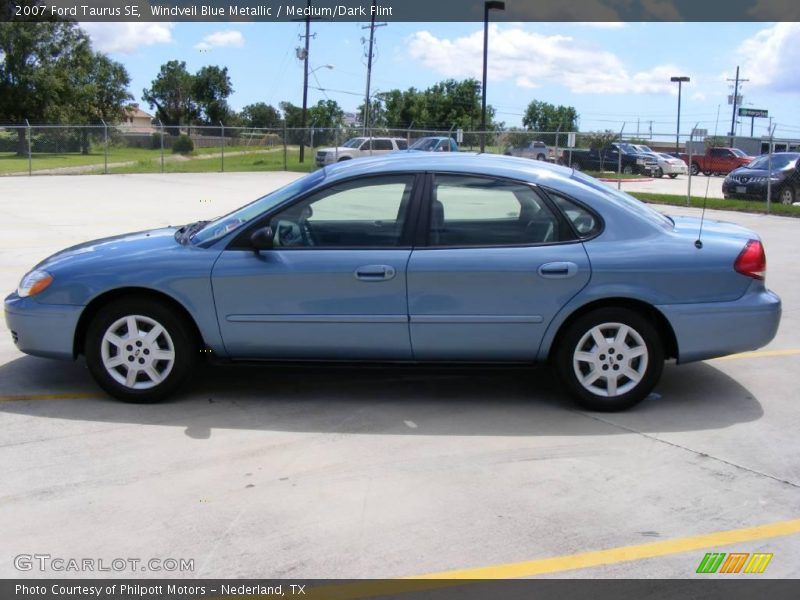 Windveil Blue Metallic / Medium/Dark Flint 2007 Ford Taurus SE