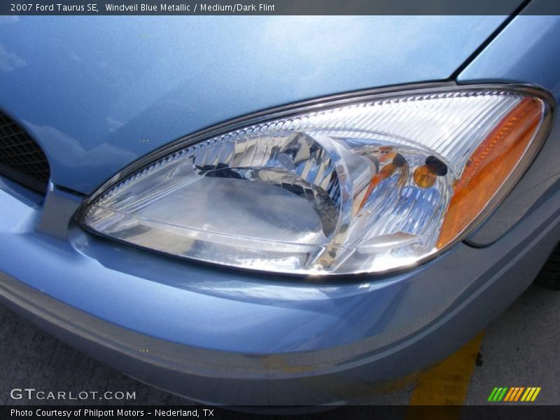 Windveil Blue Metallic / Medium/Dark Flint 2007 Ford Taurus SE