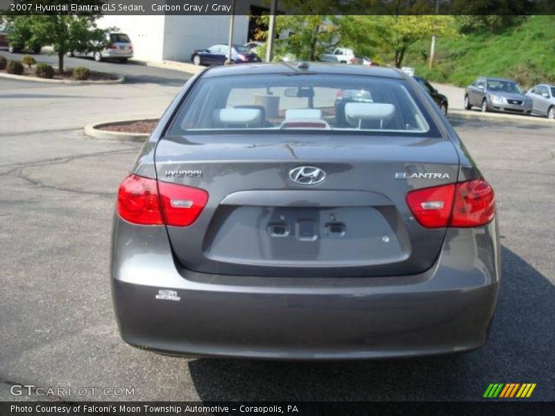 Carbon Gray / Gray 2007 Hyundai Elantra GLS Sedan