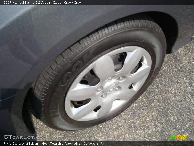 Carbon Gray / Gray 2007 Hyundai Elantra GLS Sedan