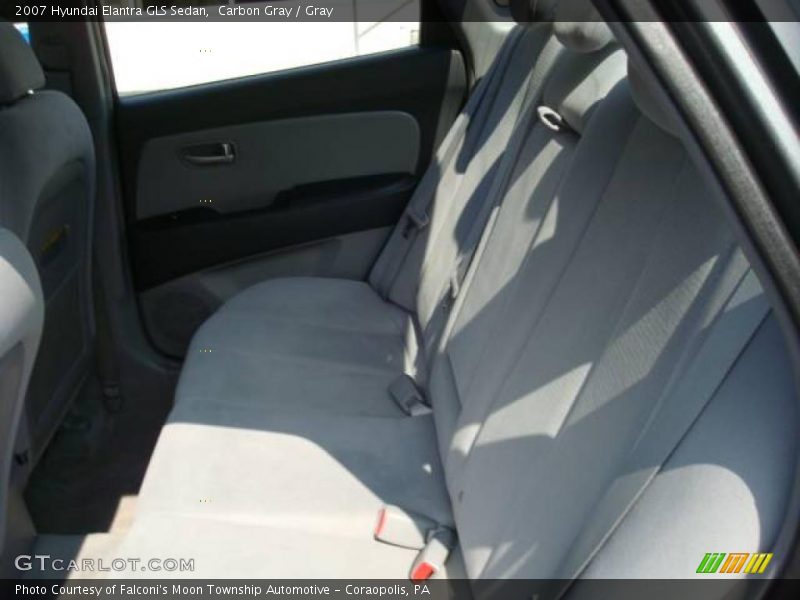 Carbon Gray / Gray 2007 Hyundai Elantra GLS Sedan