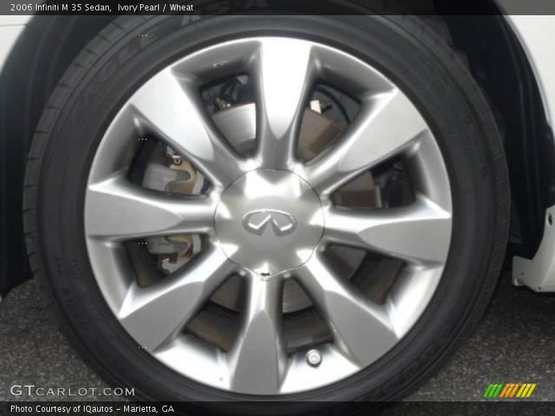 Ivory Pearl / Wheat 2006 Infiniti M 35 Sedan