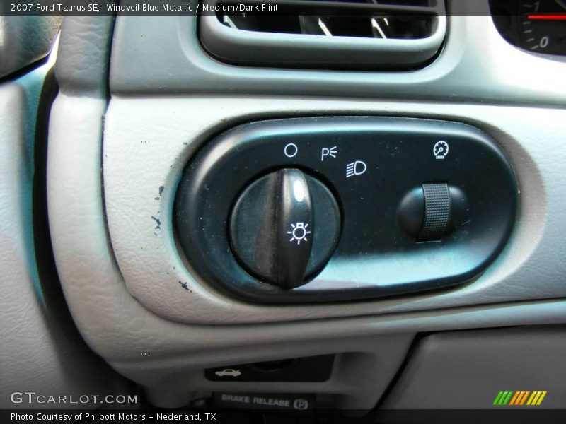 Windveil Blue Metallic / Medium/Dark Flint 2007 Ford Taurus SE