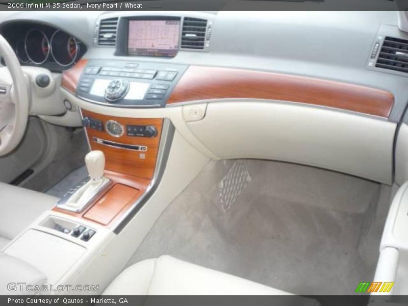 Ivory Pearl / Wheat 2006 Infiniti M 35 Sedan