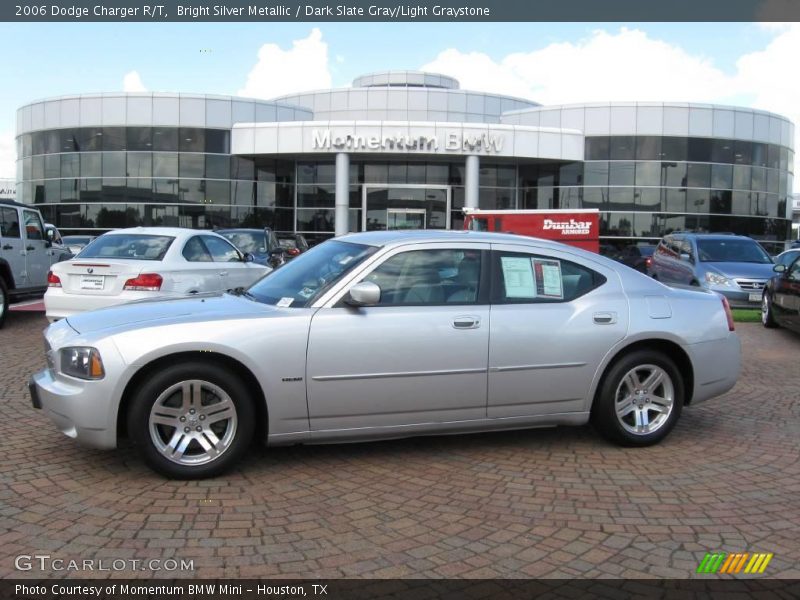 Bright Silver Metallic / Dark Slate Gray/Light Graystone 2006 Dodge Charger R/T