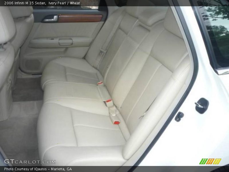 Ivory Pearl / Wheat 2006 Infiniti M 35 Sedan
