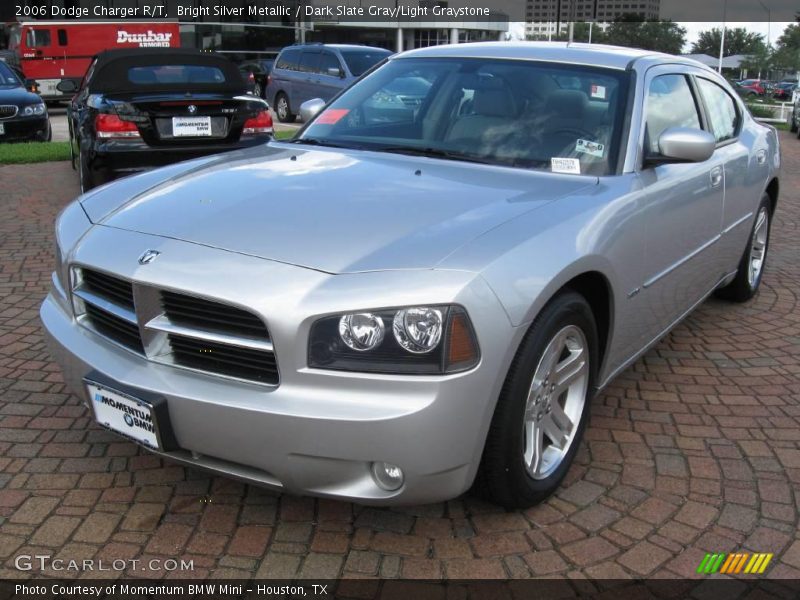 Bright Silver Metallic / Dark Slate Gray/Light Graystone 2006 Dodge Charger R/T
