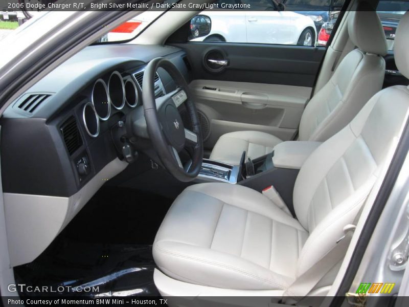 Bright Silver Metallic / Dark Slate Gray/Light Graystone 2006 Dodge Charger R/T