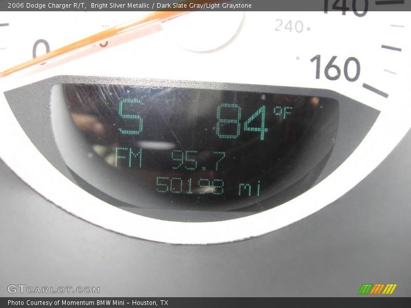 Bright Silver Metallic / Dark Slate Gray/Light Graystone 2006 Dodge Charger R/T