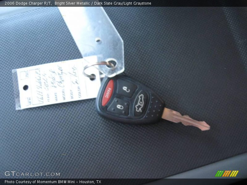 Bright Silver Metallic / Dark Slate Gray/Light Graystone 2006 Dodge Charger R/T