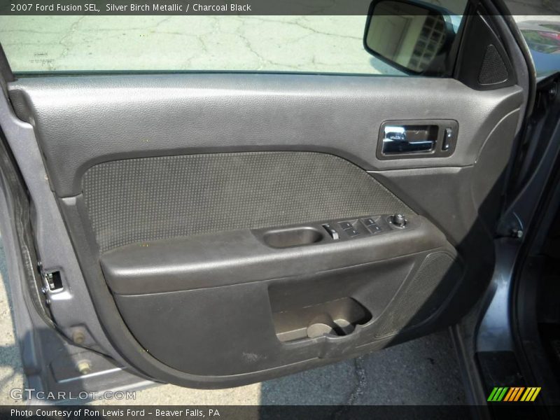 Silver Birch Metallic / Charcoal Black 2007 Ford Fusion SEL